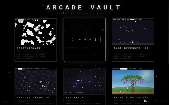 Capture d'écran de Arcade Vault