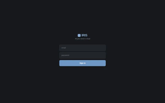 Capture d'écran de iris — orchestrateur de bots