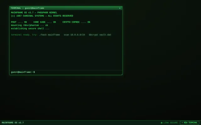 Capture d'écran de Termin-Hack
